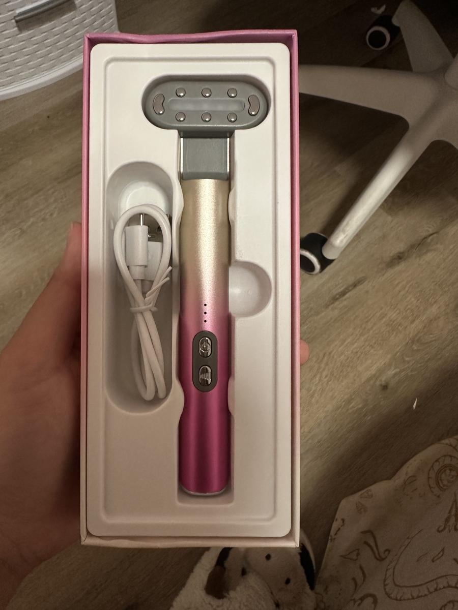 AGEORO 7-in-1 Facial Beauty Wand, Facial and Eyes Skincare Tool for Women & Girls Skincare Routine 2024 Christmas Gift