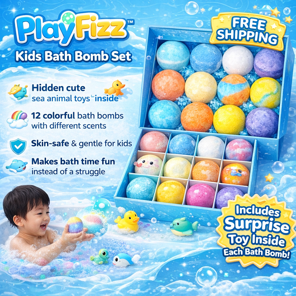 OceanPop™ – Dinosaur Surprise Toy Bath Bomb Set
