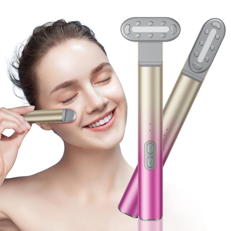 AGEORO 7-in-1 Facial Beauty Wand, Facial and Eyes Skincare Tool for Women & Girls Skincare Routine 2024 Christmas Gift