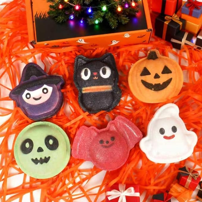 PlayFizz™ – Haloween Surprise Bath Bombs WITH TOYS for KIDS