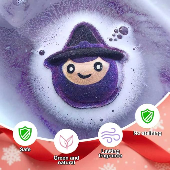 PlayFizz™ – Haloween Surprise Bath Bombs WITH TOYS for KIDS