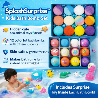 OceanPop™ – Dinosaur Surprise Toy Bath Bomb Set