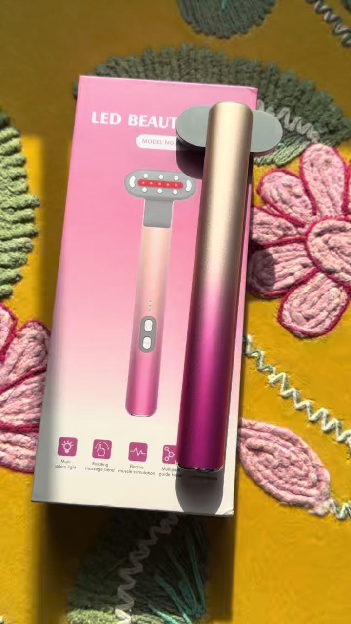 AGEORO 7-in-1 Facial Beauty Wand, Facial and Eyes Skincare Tool for Women & Girls Skincare Routine 2024 Christmas Gift