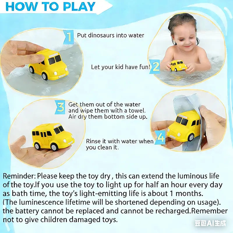 Bath Traffic Crew™ (6 pcs/1 set)