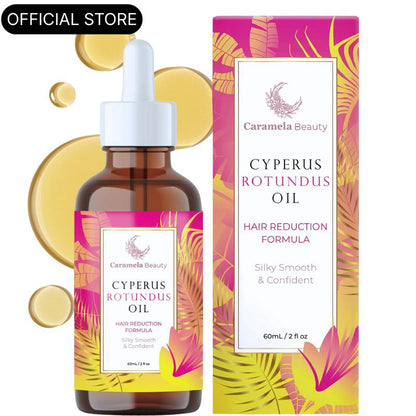 Ageoro Beauty Cyperus Rotundus Oil for Natural Hair Reduction - 60ml/2oz