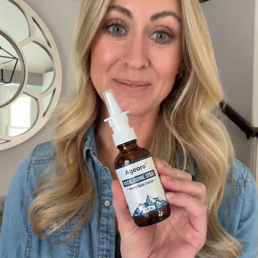 Ageoro™ Nasal Iodine Sprayer – Daily Nasal Care